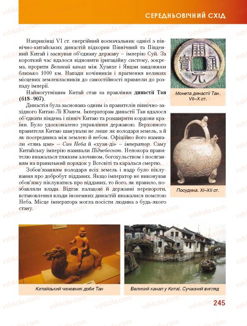 Страница 245 | Підручник Всесвітня історія 7 клас О.І. Бонь, О.Л. Іванюк 2015