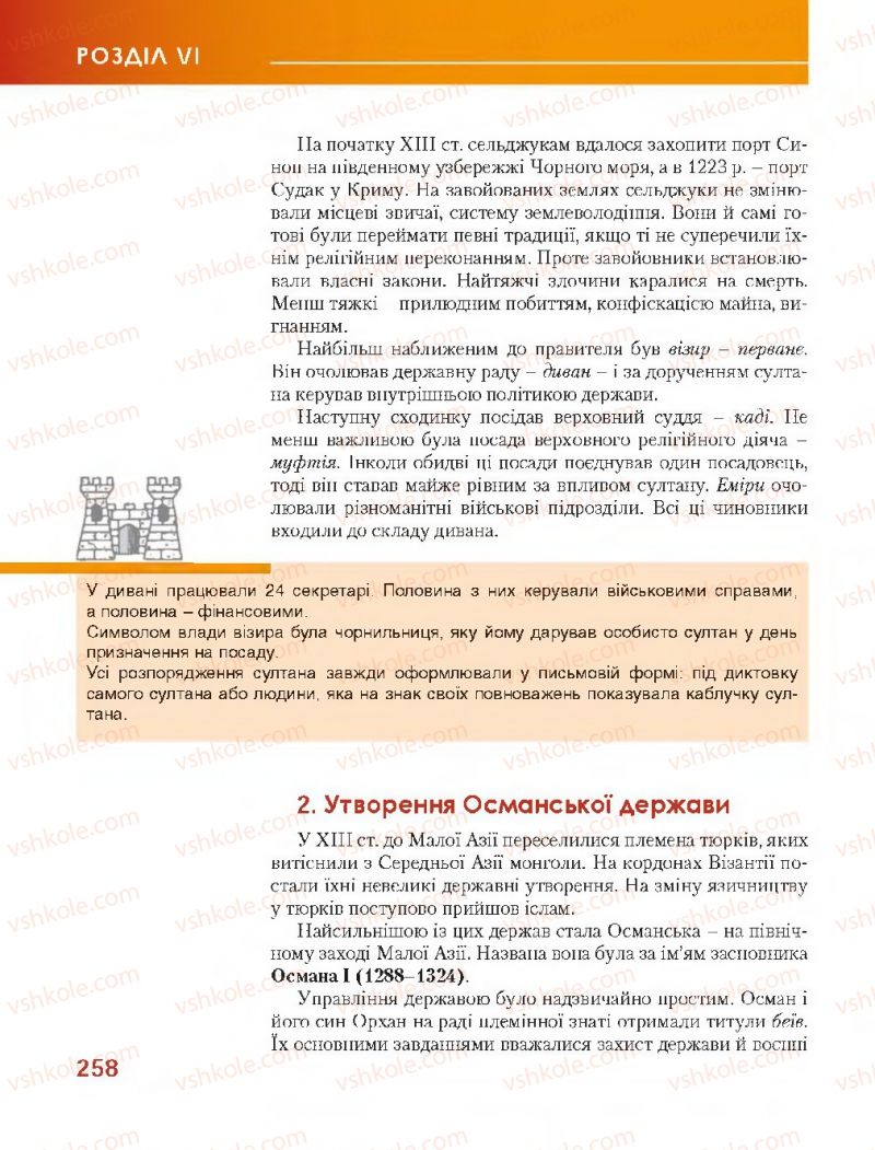 Страница 258 | Підручник Всесвітня історія 7 клас О.І. Бонь, О.Л. Іванюк 2015