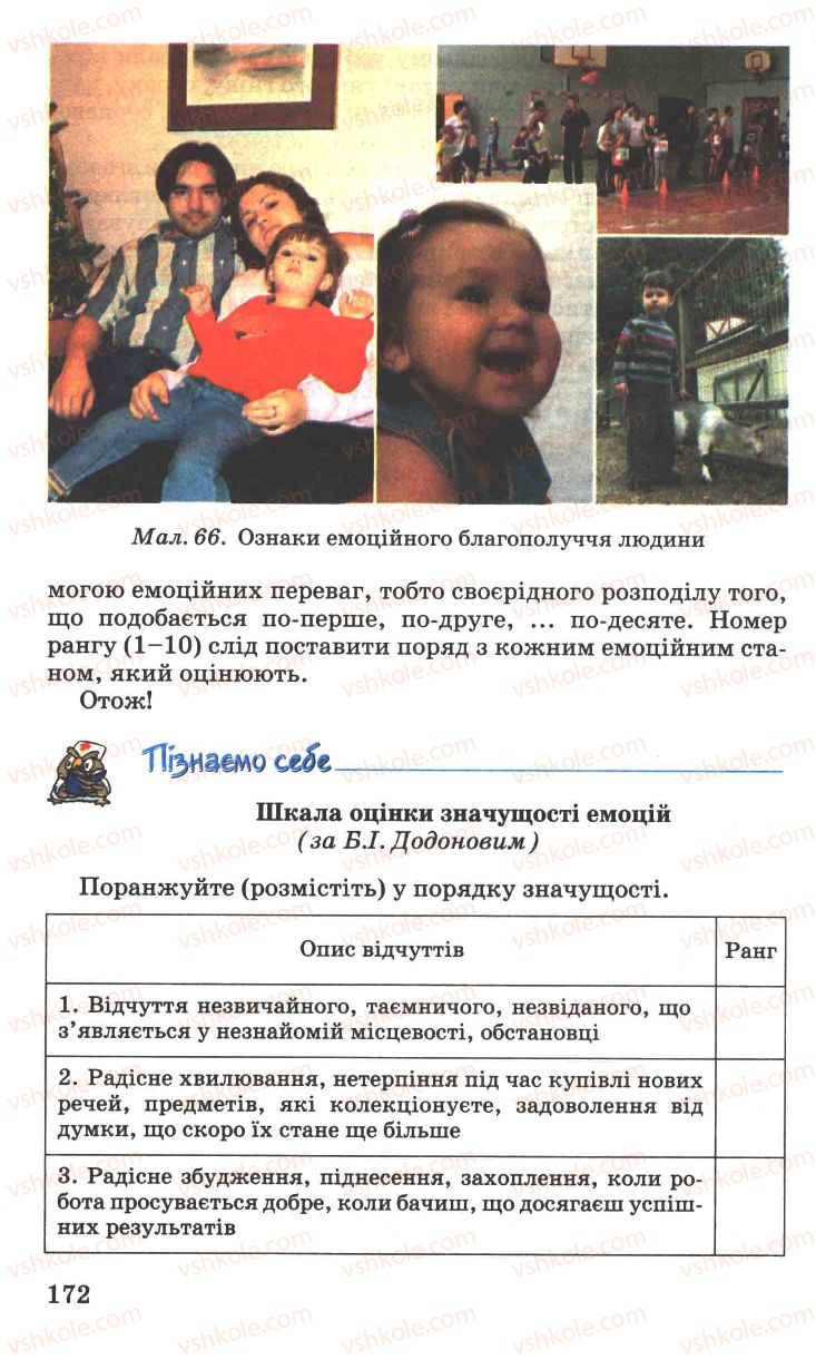 Страница 172 | Підручник Основи здоров'я 7 клас Н.М. Поліщук 2007