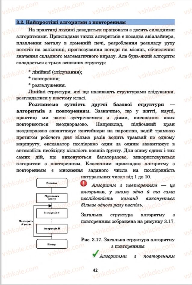 Страница 42 | Підручник Інформатика 7 клас А.М. Гуржій, В.В. Лапінський, Л.А. Карташова, В.Д. Руденко 2015