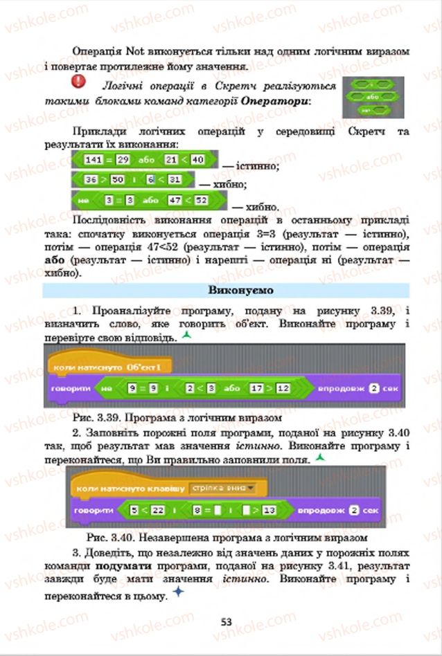 Страница 53 | Підручник Інформатика 7 клас А.М. Гуржій, В.В. Лапінський, Л.А. Карташова, В.Д. Руденко 2015