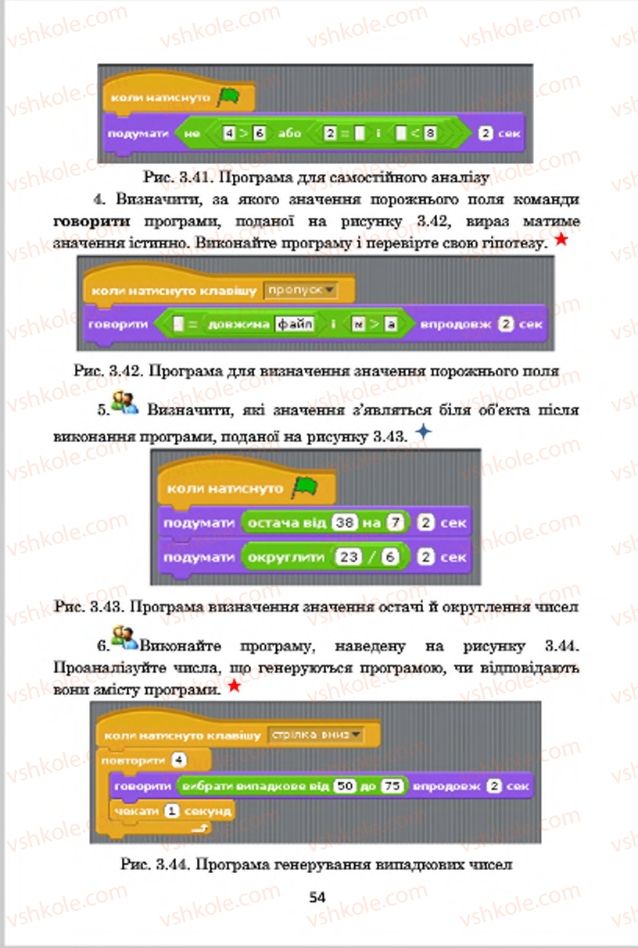 Страница 54 | Підручник Інформатика 7 клас А.М. Гуржій, В.В. Лапінський, Л.А. Карташова, В.Д. Руденко 2015