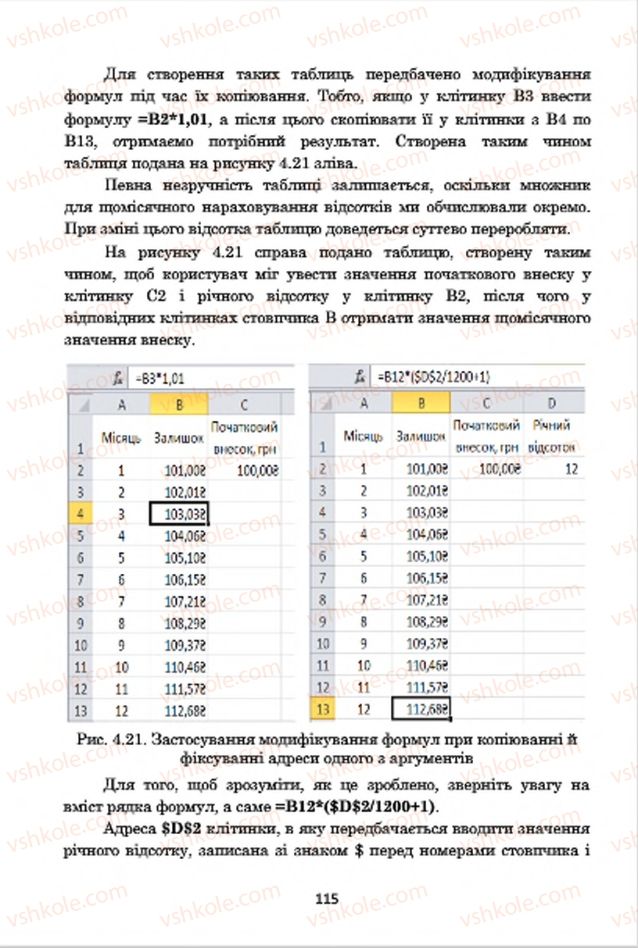 Страница 115 | Підручник Інформатика 7 клас А.М. Гуржій, В.В. Лапінський, Л.А. Карташова, В.Д. Руденко 2015