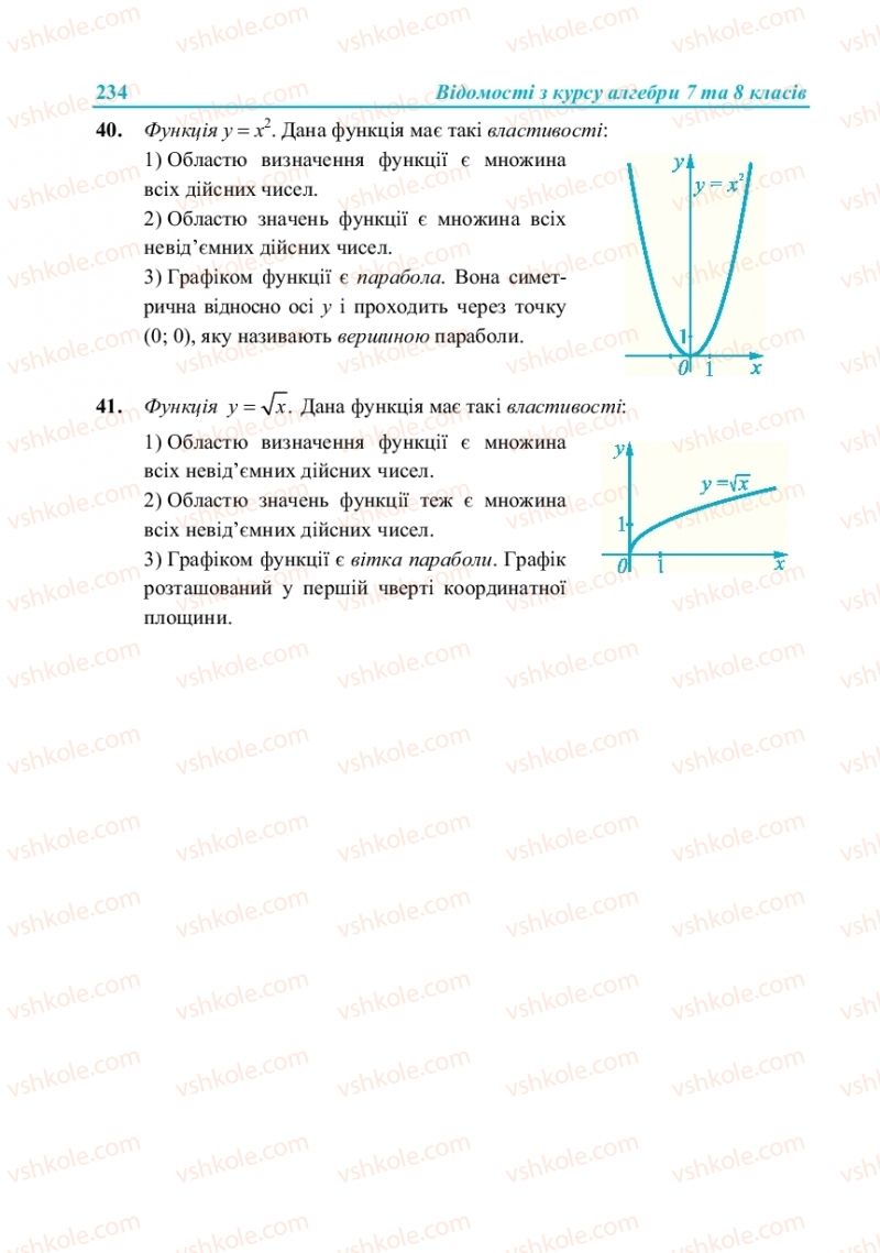 Страница 234 | Підручник Алгебра 8 клас В.Р. Кравчук, М.В. Підручна, Г.М. Янченко 2016