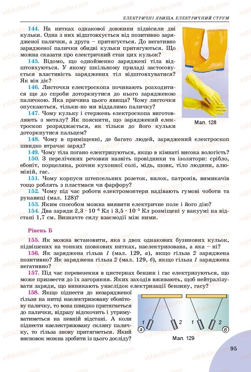 Страница 95 | Підручник Фізика 8 клас В.Д. Сиротюк 2016