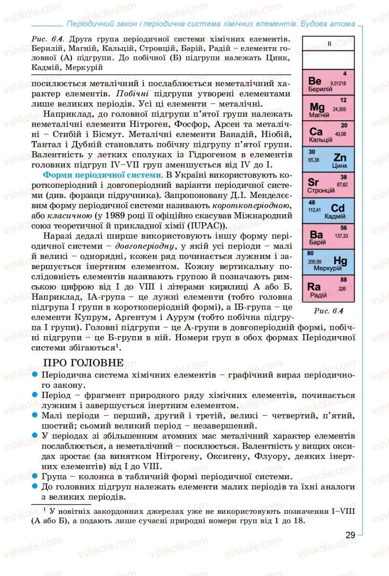 Страница 29 | Підручник Хімія 8 клас Г.А. Лашевська, А.А. Лашевська 2016