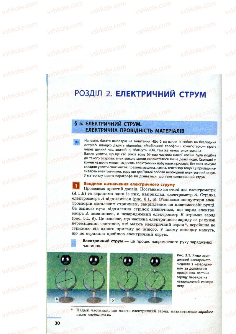 Страница 30 | Підручник Фізика 9 клас Ф.Я. Божинова, M.М. Кірюхін, О.О. Кірюхіна 2009