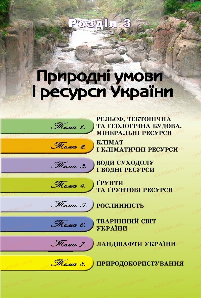 Страница 57 | Підручник Географія 8 клас В.Ю. Пестушко, Г.Ш. Уварова, А.І. Довгань 2016