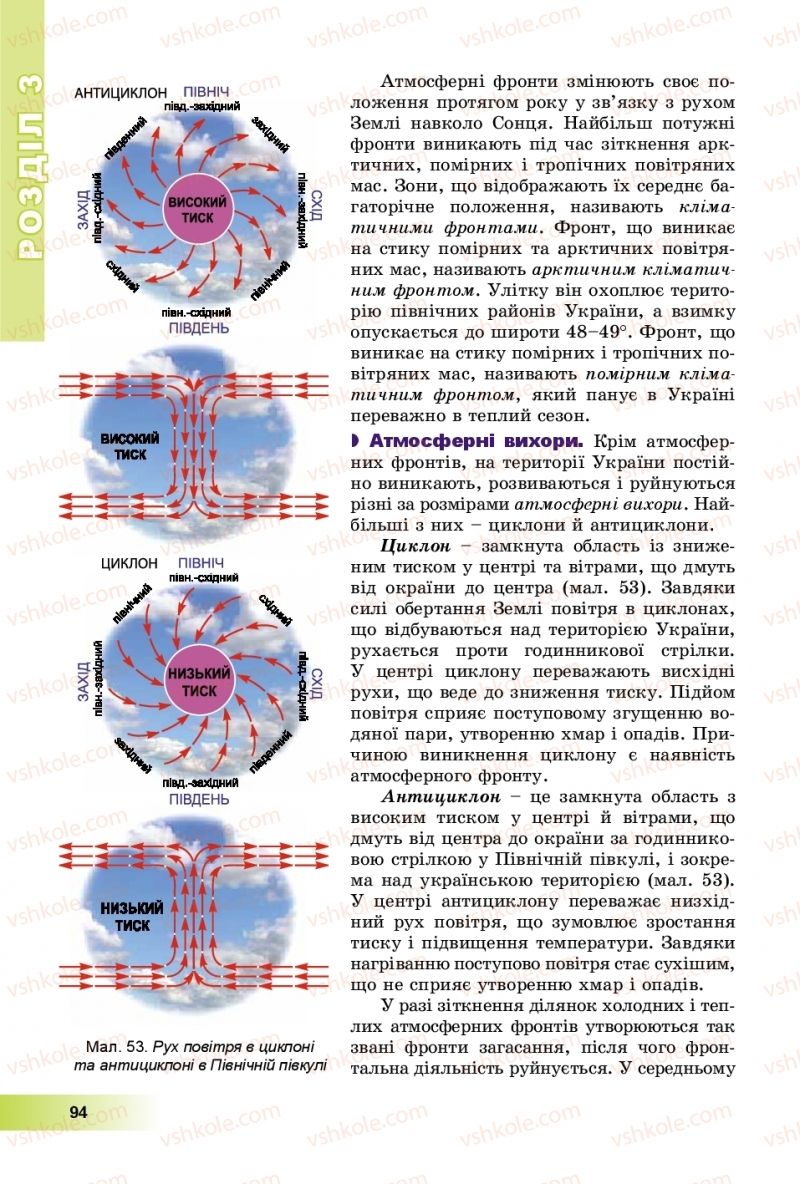 Страница 94 | Підручник Географія 8 клас В.Ю. Пестушко, Г.Ш. Уварова, А.І. Довгань 2016
