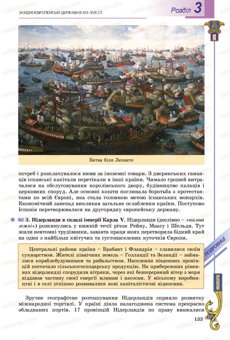 Страница 133 | Підручник Всесвітня історія 8 клас Н.Г. Подаляк, І.Б. Лукач, Т.В. Ладиченко 2016