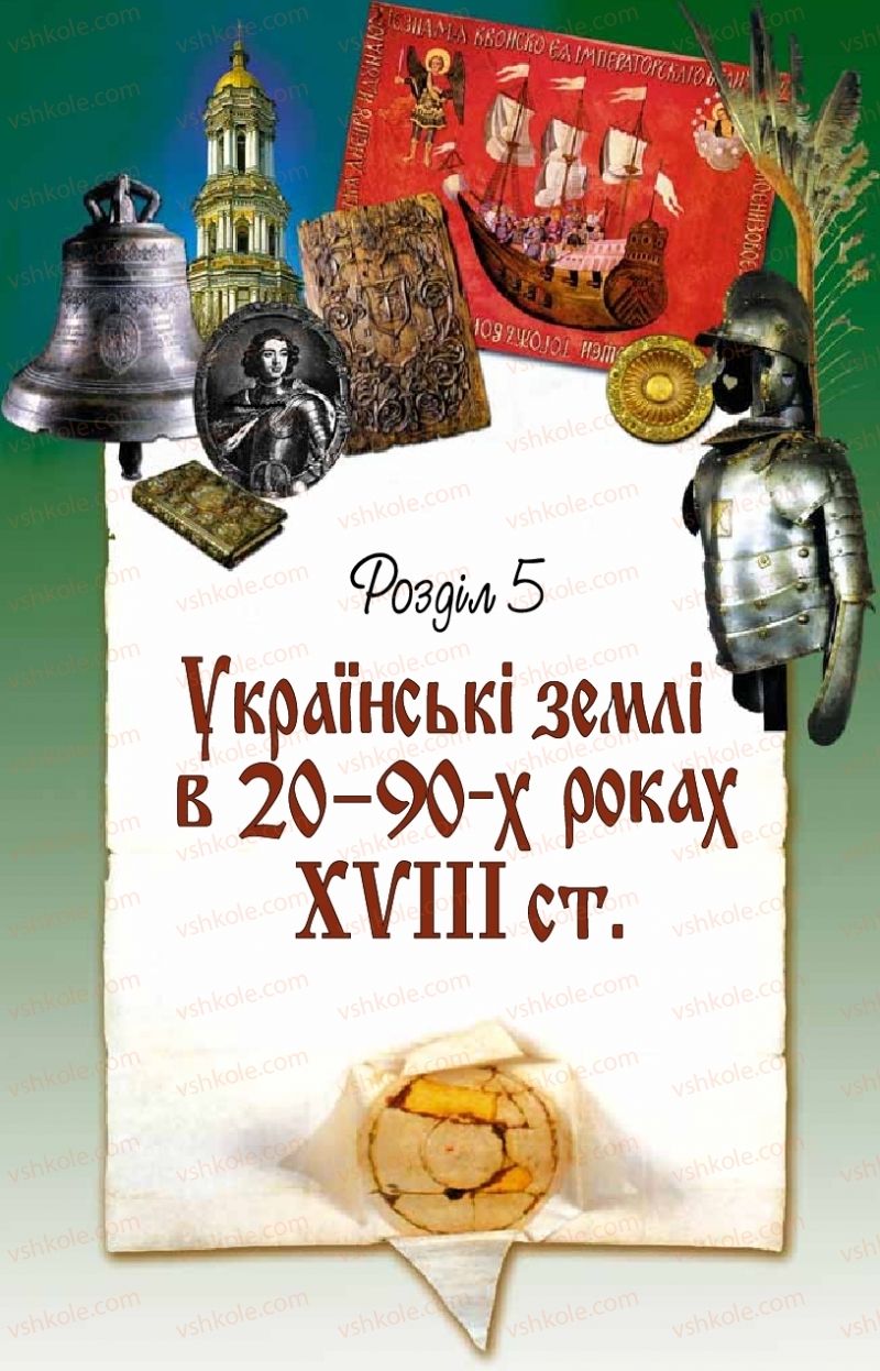 Страница 265 | Підручник Історія України 8 клас Г.К. Швидько, П.О. Чорнобай 2016