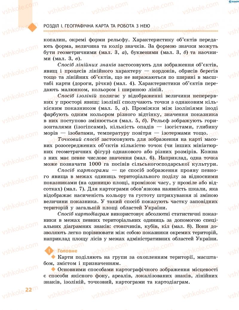 Страница 22 | Підручник Географія 8 клас Г.Д. Довгань, О.Г. Стадник 2016