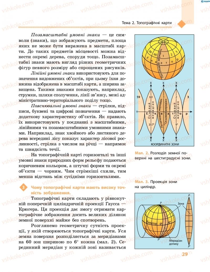 Страница 29 | Підручник Географія 8 клас Г.Д. Довгань, О.Г. Стадник 2016