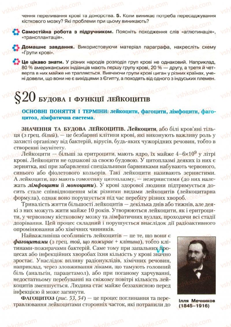 Страница 59 | Підручник Біологія 9 клас С.В. Страшко, Л.Г. Горяна, В.Г. Білик, С.А. Ігнатенко 2009