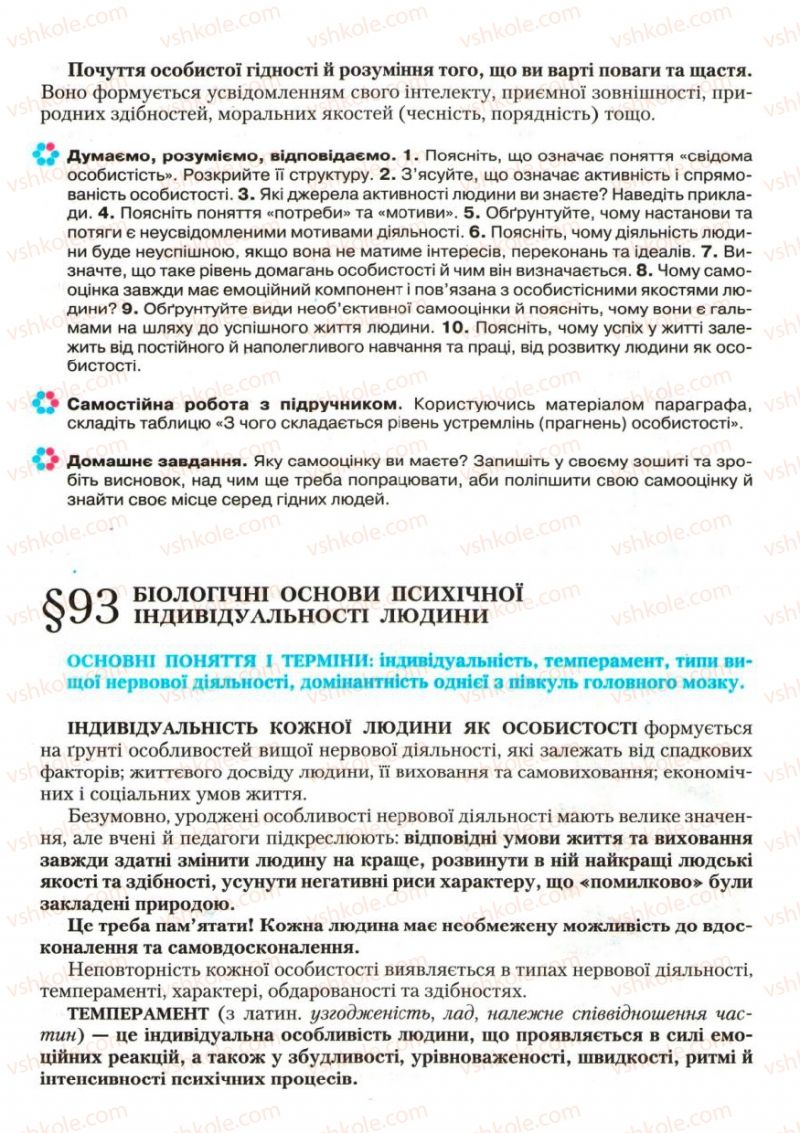 Страница 271 | Підручник Біологія 9 клас С.В. Страшко, Л.Г. Горяна, В.Г. Білик, С.А. Ігнатенко 2009
