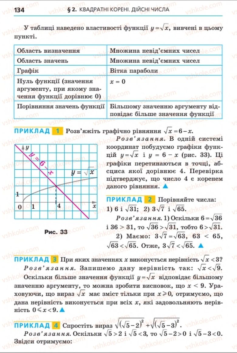 Страница 134 | Підручник Алгебра 8 клас А.Г. Мерзляк, В.Б. Полонський, M.С. Якір 2016