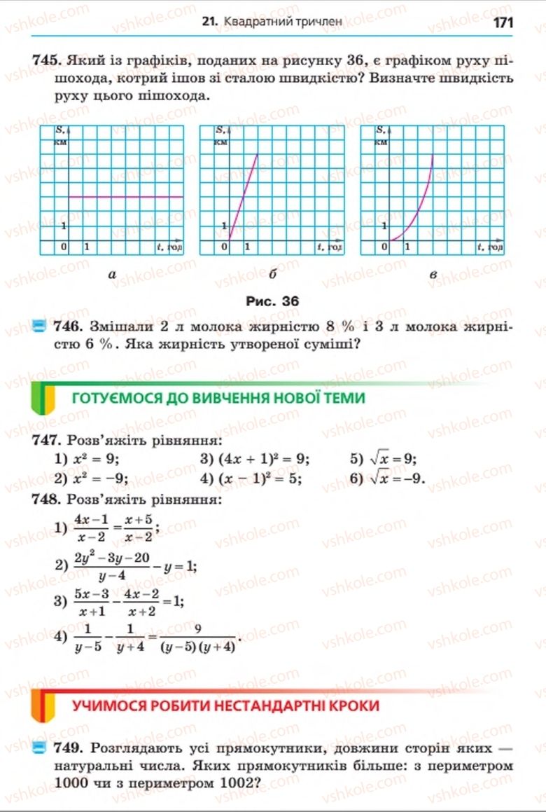 Страница 171 | Підручник Алгебра 8 клас А.Г. Мерзляк, В.Б. Полонський, M.С. Якір 2016