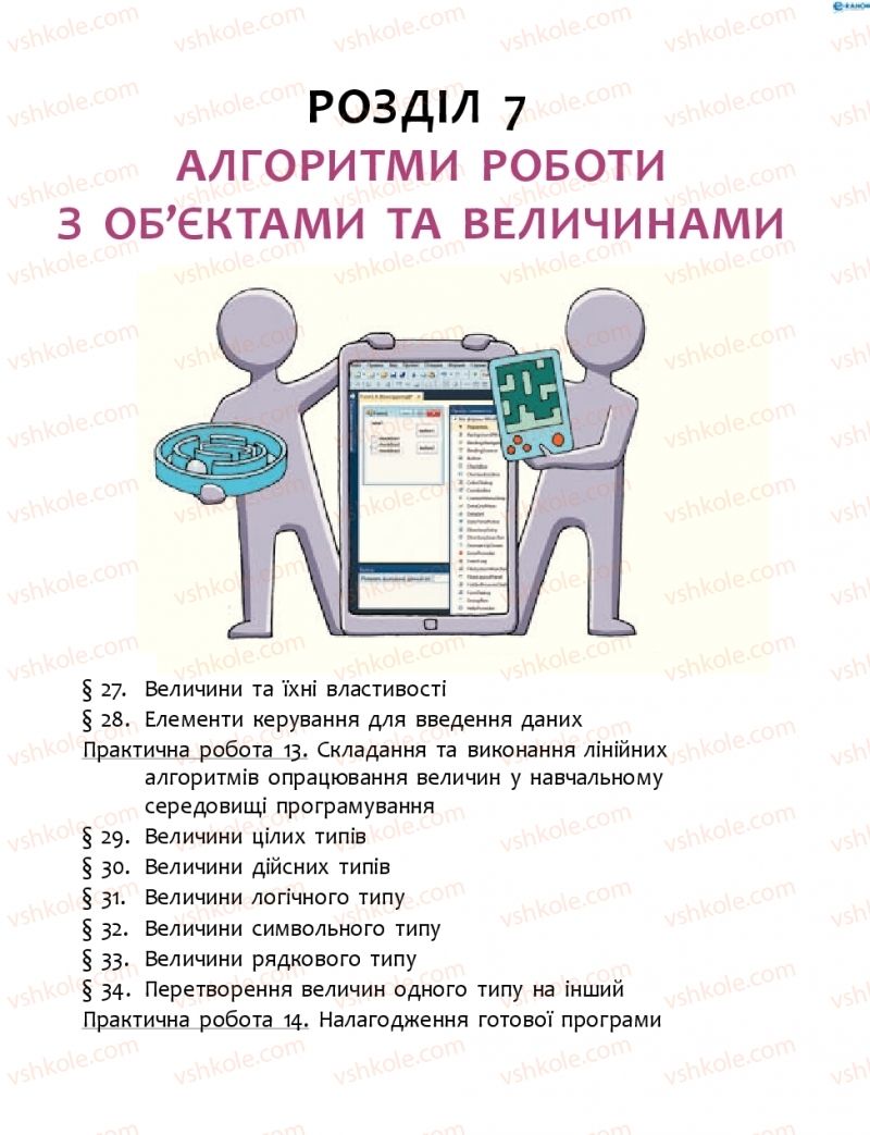 Страница 137 | Підручник Інформатика 8 клас О.О. Бондаренко, В.В. Ластовецький, О.П. Пилипчук 2016