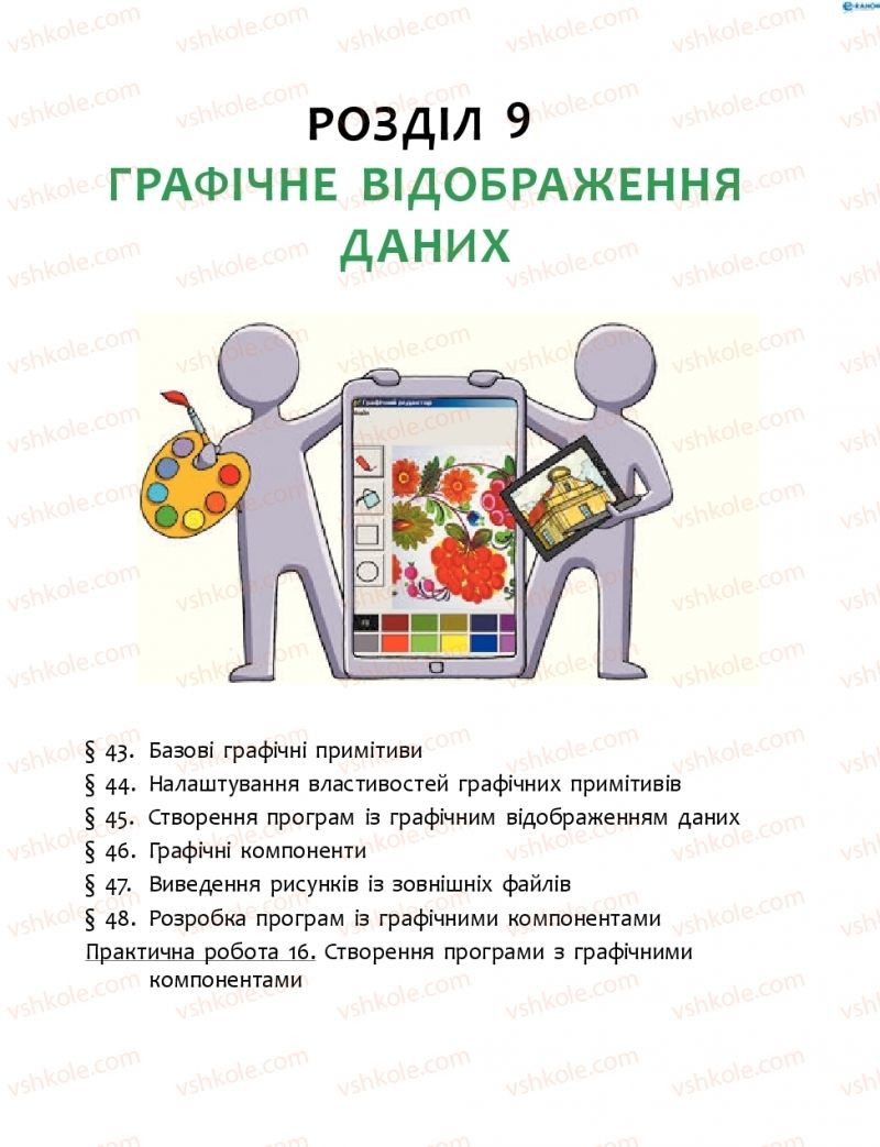 Страница 209 | Підручник Інформатика 8 клас О.О. Бондаренко, В.В. Ластовецький, О.П. Пилипчук 2016