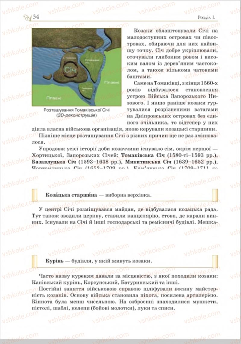 Страница 33 | Підручник Історія України 8 клас Н.М. Гупан, І.І. Смагін, О.І. Пометун 2016