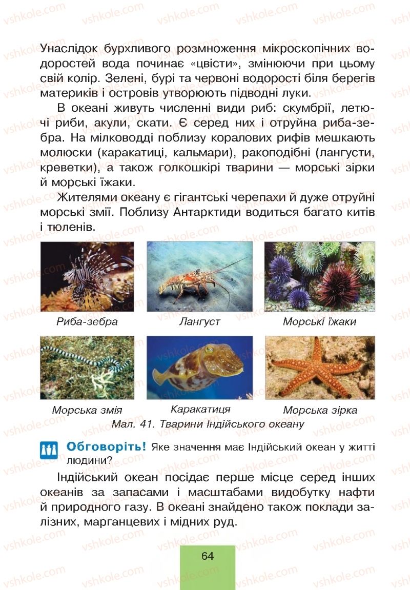 Страница 64 | Підручник Природознавство 4 клас Т.В. Гладюк, М.М. Гладюк 2015