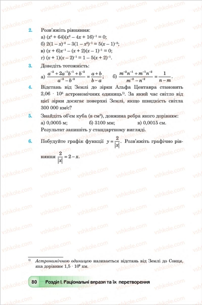 Страница 80 | Підручник Алгебра 8 клас Ю.І. Мальований, Г.М. Возняк, Г.М. Литвиненко 2016