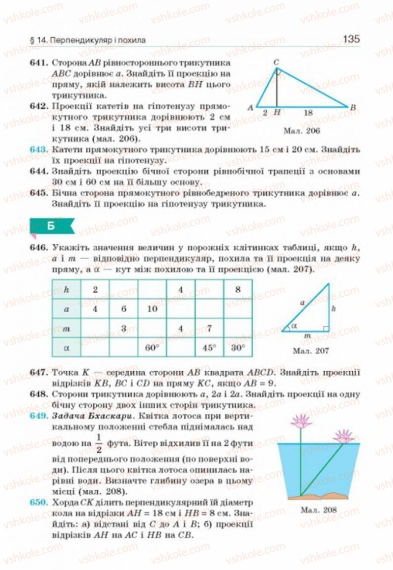 Страница 135 | Підручник Геометрія 8 клас Г.П. Бевз, В.Г. Бевз, Н.Г. Владімірова 2016