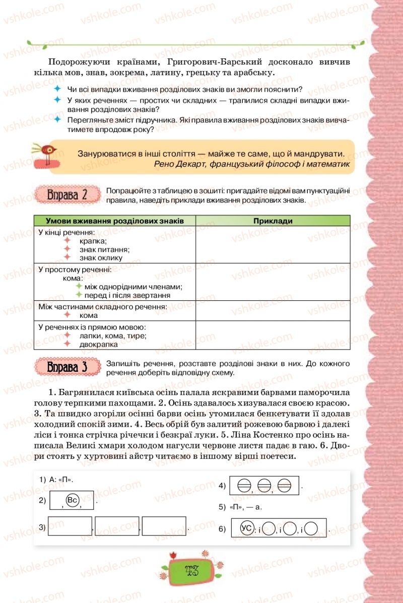Страница 43 | Підручник Українська мова 8 клас О.М. Данилевська 2016