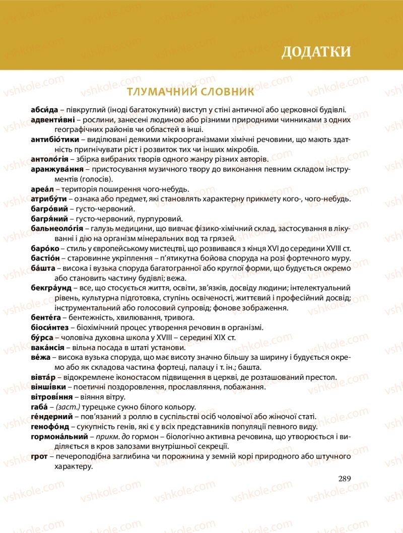 Страница 289 | Підручник Українська мова 8 клас С.О. Караман, О.М. Горошкіна, О.В. Караман, Л.О. Попова 2016