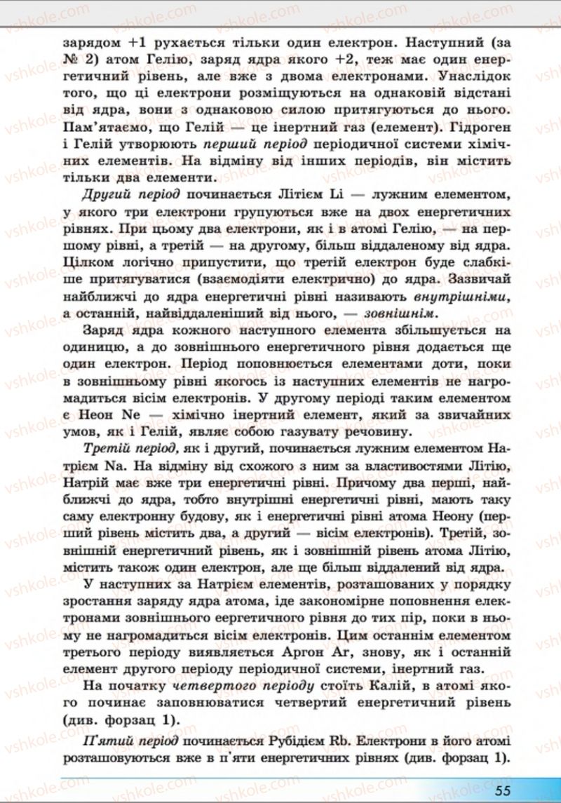 Страница 55 | Підручник Хімія 8 клас А.М. Бутенко 2016 Поглиблене вивчення