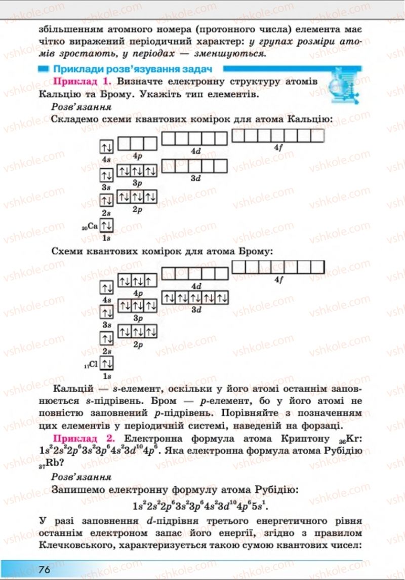 Страница 76 | Підручник Хімія 8 клас А.М. Бутенко 2016 Поглиблене вивчення