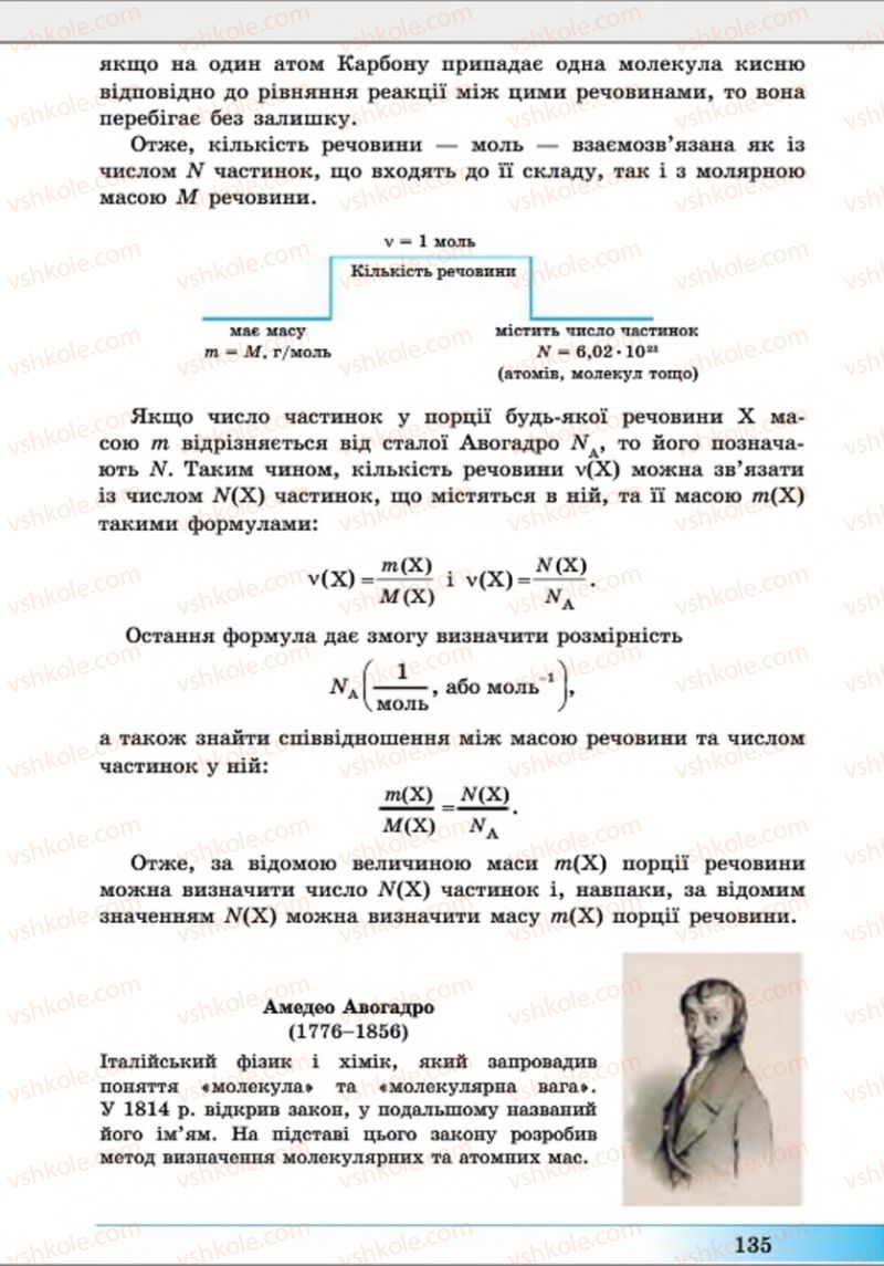 Страница 135 | Підручник Хімія 8 клас А.М. Бутенко 2016 Поглиблене вивчення