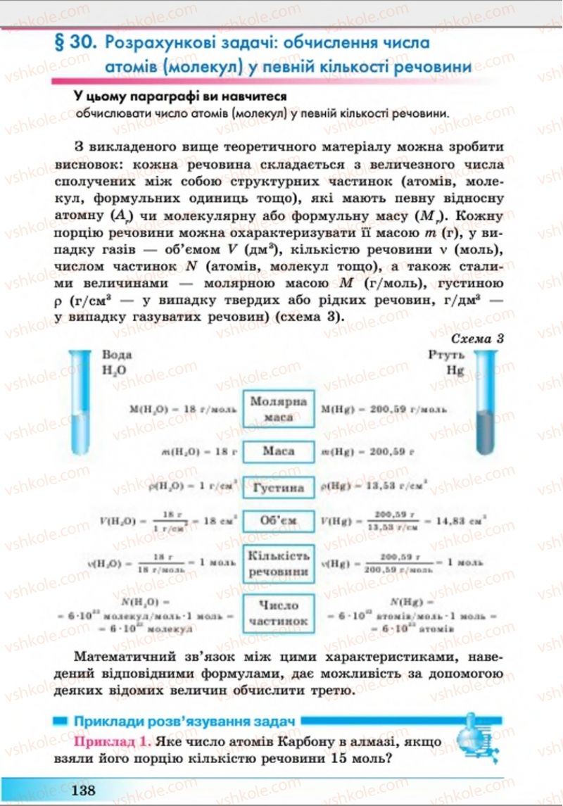 Страница 138 | Підручник Хімія 8 клас А.М. Бутенко 2016 Поглиблене вивчення