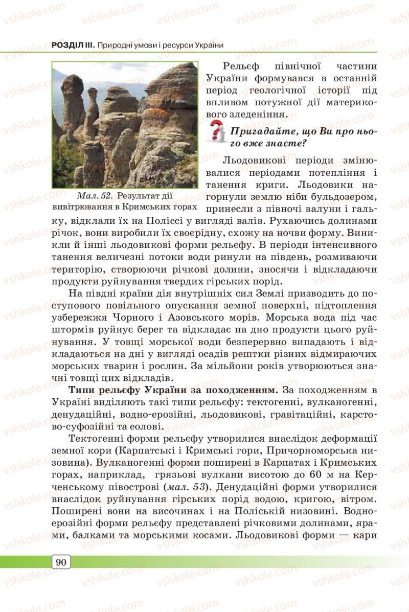 Страница 90 | Підручник Географія 8 клас П.О. Масляк, С.Л. Капіруліна 2016