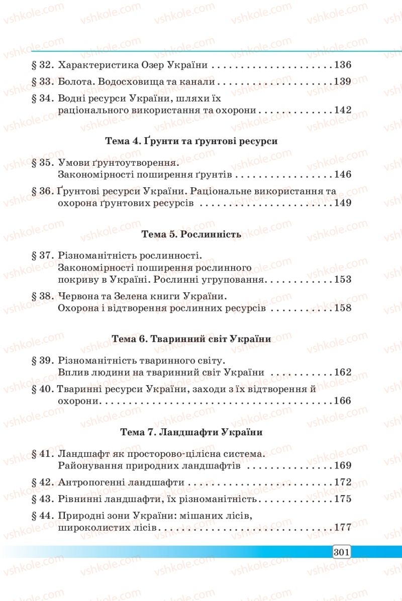 Страница 301 | Підручник Географія 8 клас П.О. Масляк, С.Л. Капіруліна 2016