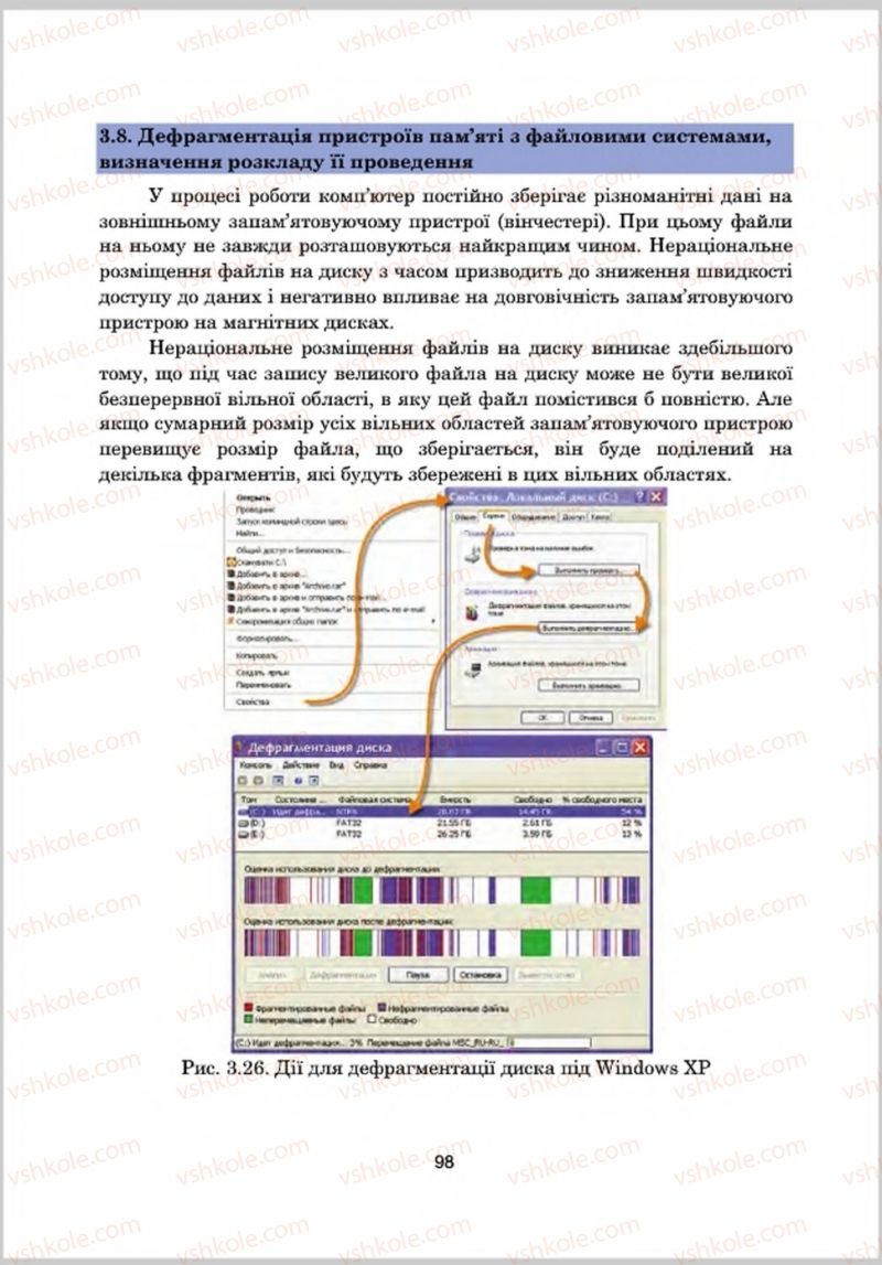 Страница 98 | Підручник Інформатика 8 клас А.М. Гуржій, Л.А. Карташова, В.В. Лапінський 2016 Поглиблене вивчення