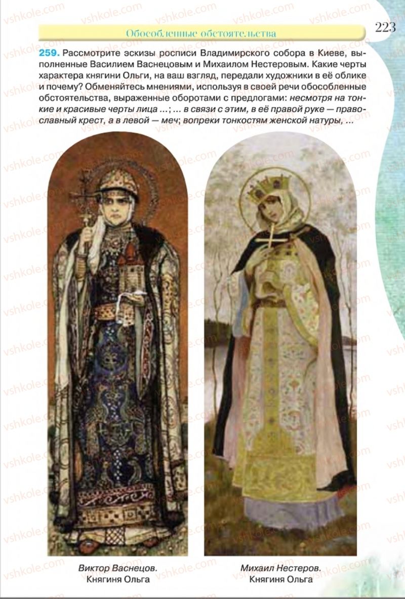 Страница 223 | Підручник Русский язык 8 клас Л.В Давидюк, В.И. Стативка 2016 8 год обучения