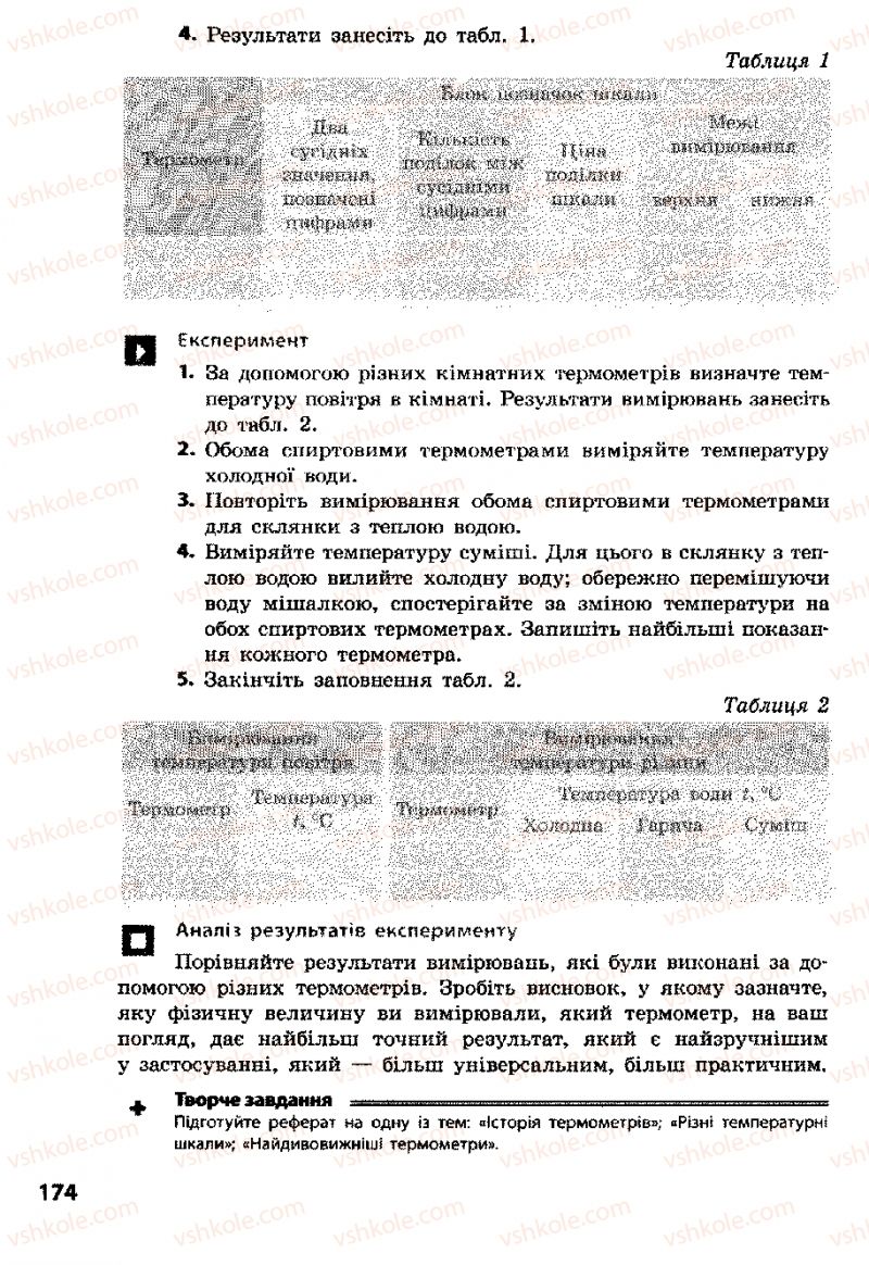 Страница 174 | Підручник Фізика 8 клас Ф.Я. Божинова, І.Ю. Ненашев, М.М. Кірюхін 2008