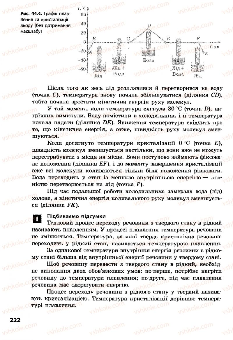 Страница 222 | Підручник Фізика 8 клас Ф.Я. Божинова, І.Ю. Ненашев, М.М. Кірюхін 2008