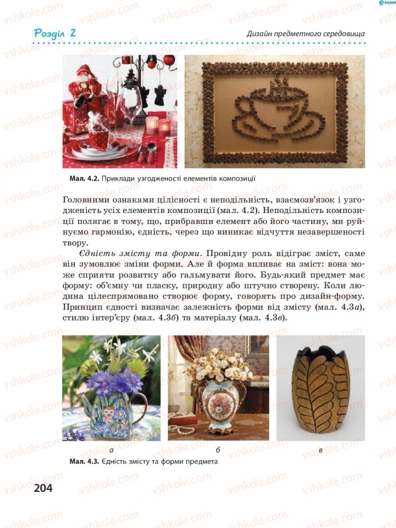 Страница 204 | Підручник Трудове навчання 8 клас І.Ю. Ходзицька, В.П. Тименко, О.В. Горобець 2016