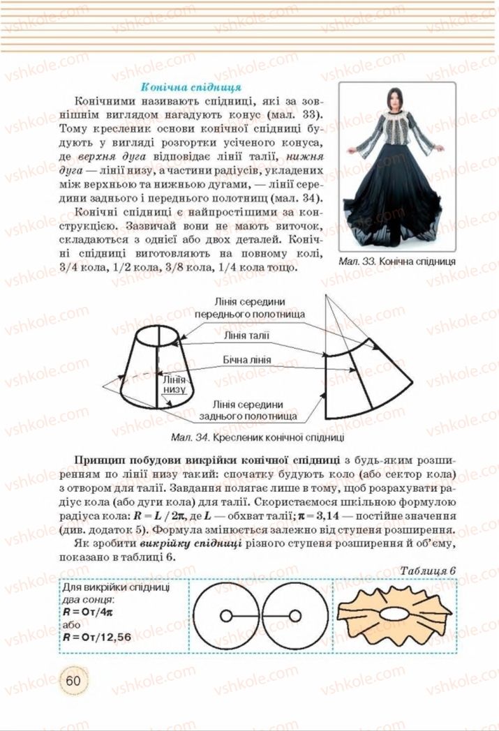 Страница 60 | Підручник Трудове навчання 8 клас Т.С. Мачача, Т.В. Стрижова 2016 Обслуговуючі види прац