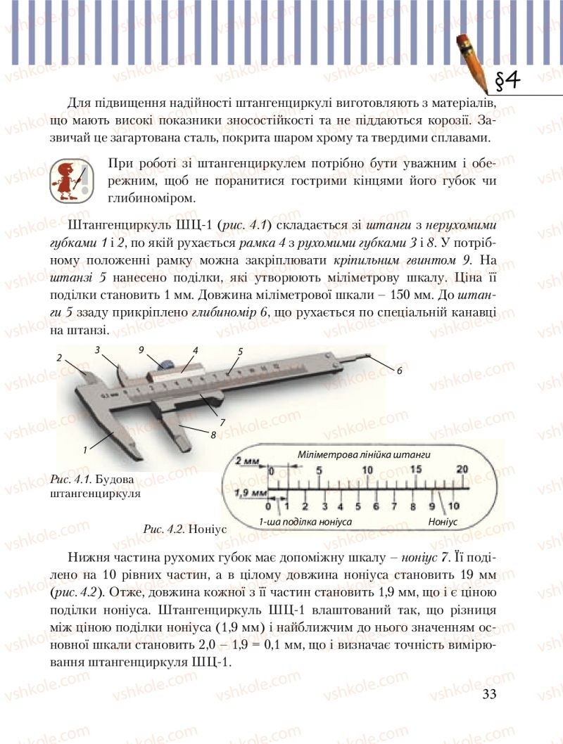 Страница 33 | Підручник Трудове навчання 8 клас Б.М. Терещук, М.А. Захаревичй 2016 Технічні види праці