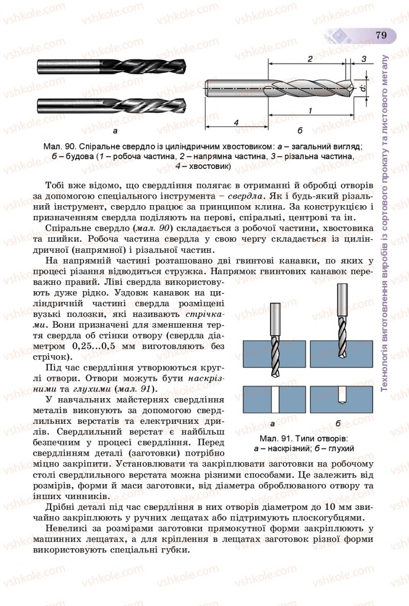 Страница 79 | Підручник Трудове навчання 8 клас В.М. Гащак, С.М. Дятленко, В.М. Терещук 2016 Технічні види праці
