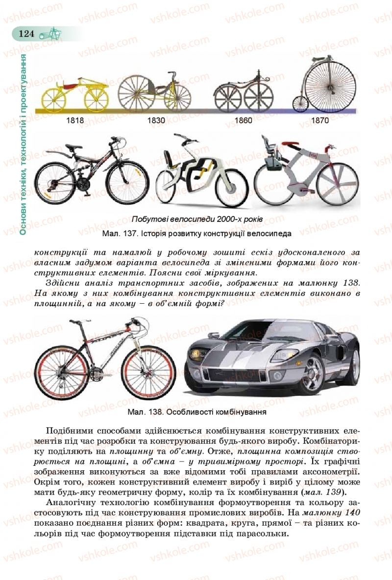 Страница 124 | Підручник Трудове навчання 8 клас В.М. Гащак, С.М. Дятленко, В.М. Терещук 2016 Технічні види праці