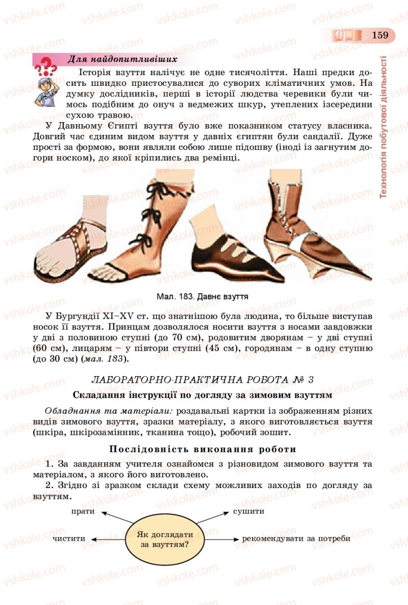 Страница 159 | Підручник Трудове навчання 8 клас В.М. Гащак, С.М. Дятленко, В.М. Терещук 2016 Технічні види праці