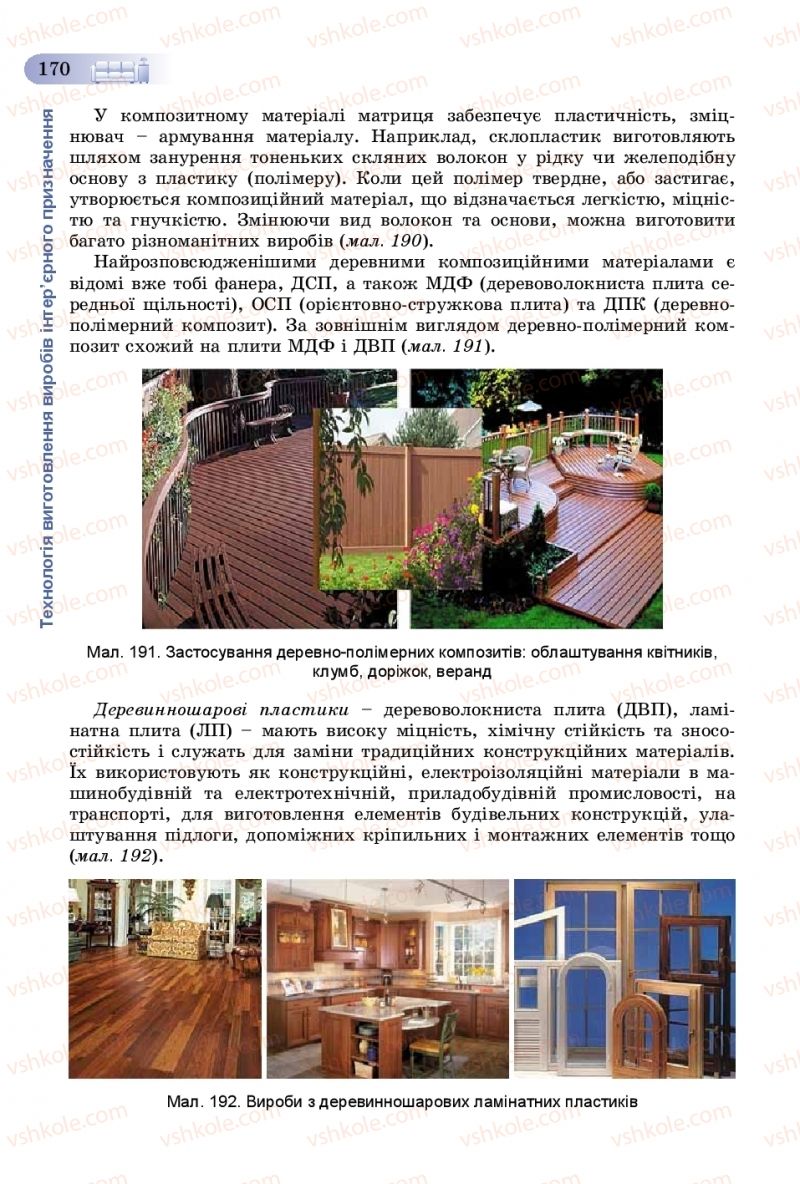 Страница 170 | Підручник Трудове навчання 8 клас В.М. Гащак, С.М. Дятленко, В.М. Терещук 2016 Технічні види праці