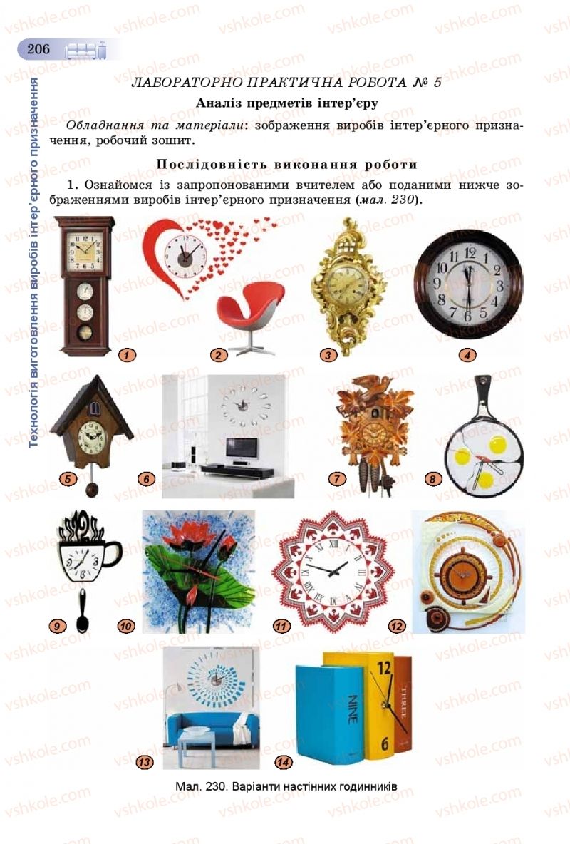 Страница 206 | Підручник Трудове навчання 8 клас В.М. Гащак, С.М. Дятленко, В.М. Терещук 2016 Технічні види праці