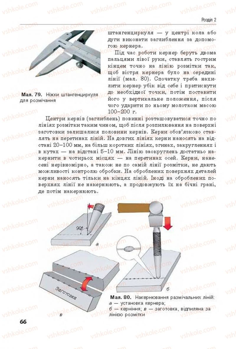 Страница 66 | Підручник Трудове навчання 8 клас Д.В. Лебедєв, А.М. Гедзик, В.В. Юрженко 2016 Технічні види праці