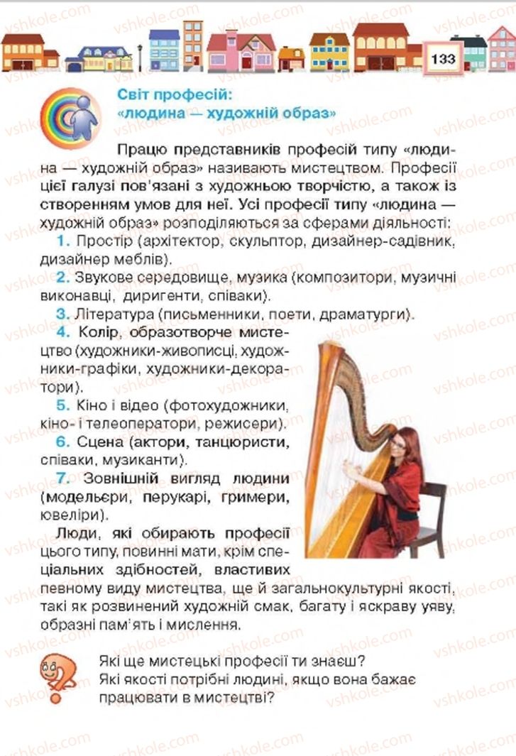 Страница 133 | Підручник Трудове навчання 4 клас Н.В. Котелянець, О.В. Агеєва 2015