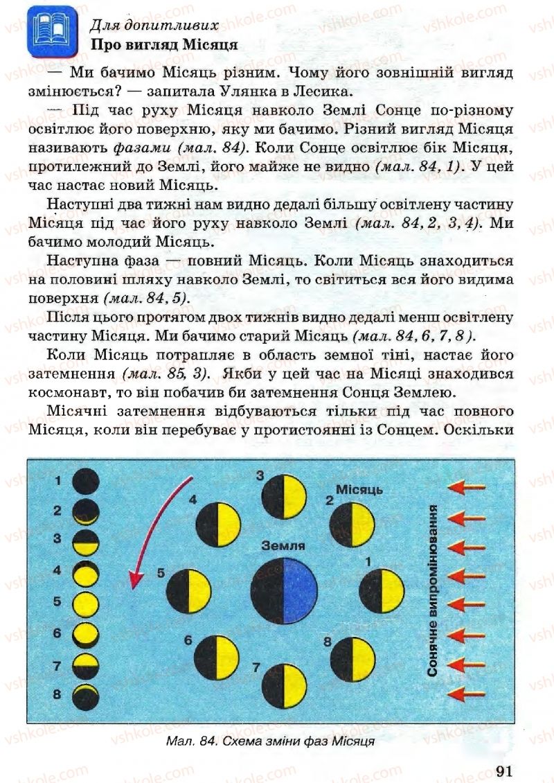 Страница 91 | Підручник Природознавство 5 клас В.Р. Ільченко, К.Ж. Гуз, Л.М. Булава 2005